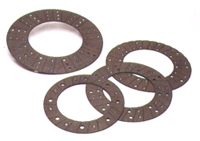 These brake pads are made by Frenosa and are molded semi-metallic material.